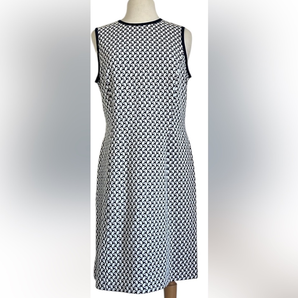 J McLaughlin sleeveless Terri dress with graphic print